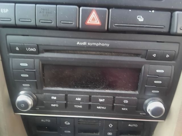 2009 Audi A4, Audi S4 Radio Stereo Audio Head Unit Conv receiver AM FM6 disc