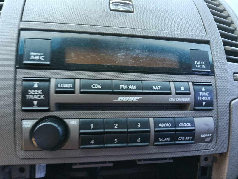 2005 2006 Nissan Altima Radio Stereo Audio Head Unit receiver AM FM6 disc CD Bose system