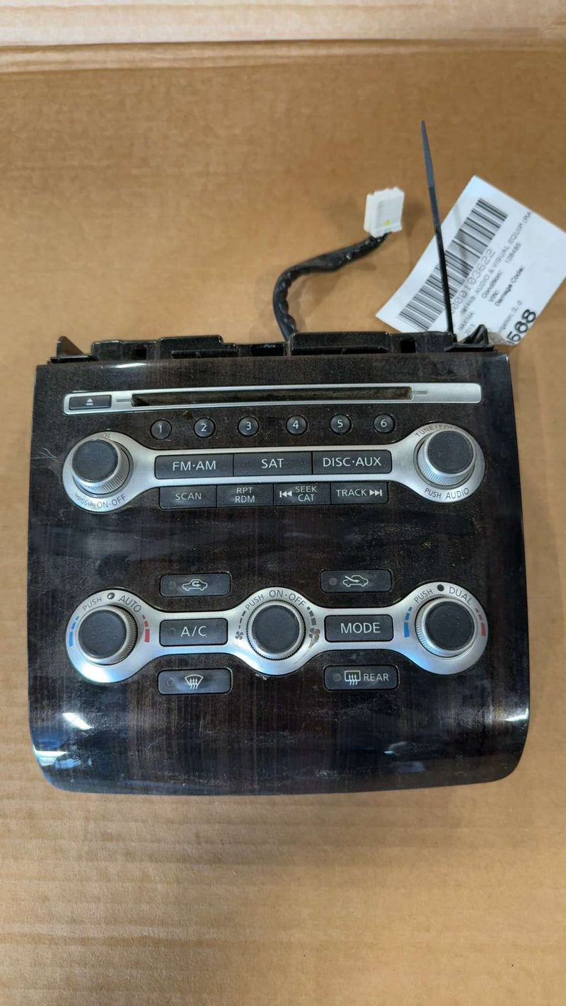 2012 2013 2014 Nissan Maxima Radio Stereo Audio Head Unit receiver without navigation S