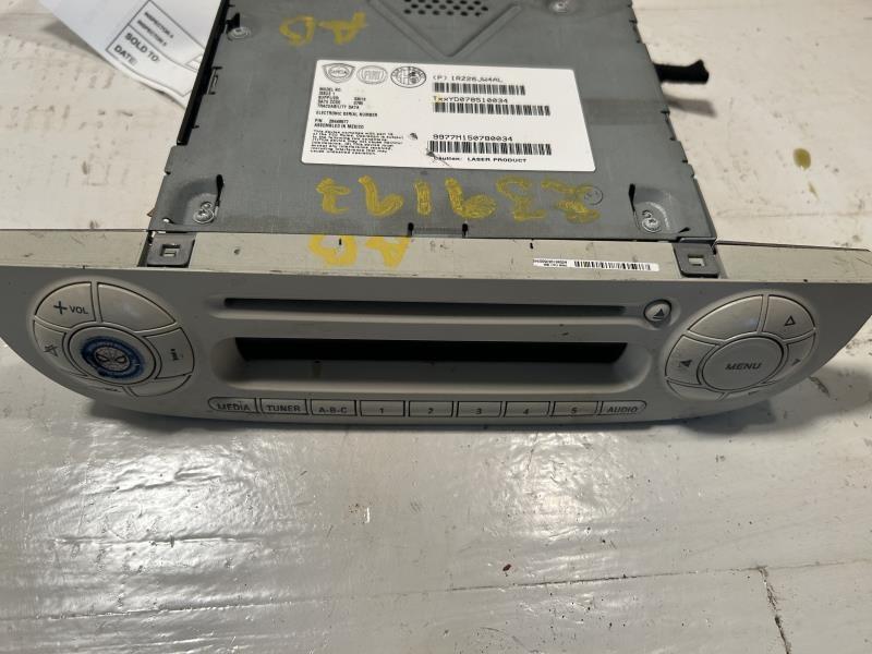 2012 thru 2017 Fiat 500 Radio Stereo Audio Head Unit 2 Dr AM FM CD MP3