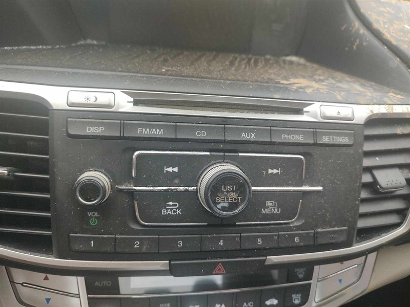 2013 2014 2015 Honda Accord Radio Stereo Audio Head Unit Sdn receiver and face panel LX US market