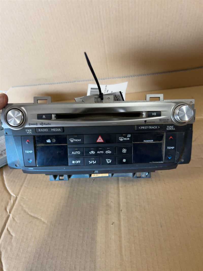 2013 Lexus GS350, Lexus GS450H Radio Stereo Audio Head Unit receiver