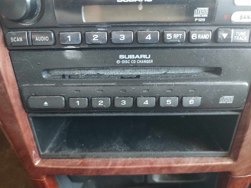 2000 thru 2005 Subaru Legacy, Subaru Baja, Subaru Forester Radio Stereo Audio Head Unit CD changer 6 disc