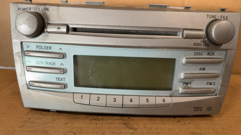 2007 2008 2009 Toyota Camry Radio Stereo Audio Head Unit receiver with CD without navigation