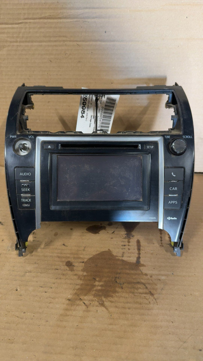 2013 2014 Toyota Camry Radio Stereo Audio Head Unit display and receiver