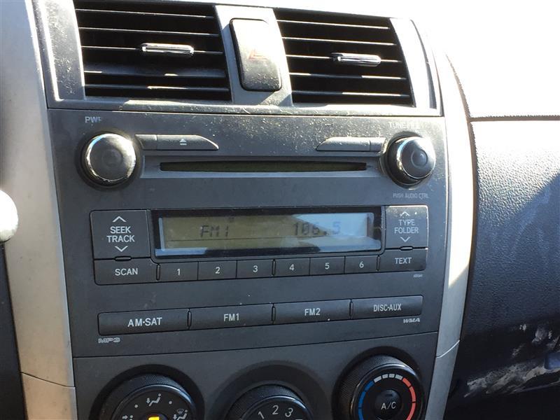 2009 2010 Toyota Corolla Radio Stereo Audio Head Unit ID A518A1 on face