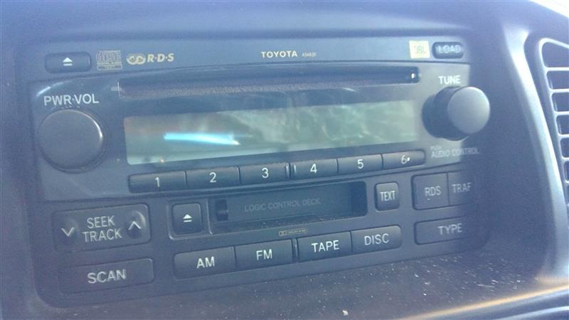 2003 thru 2007 Toyota Sequoia, Toyota Tundra Radio Stereo Audio Head Unit