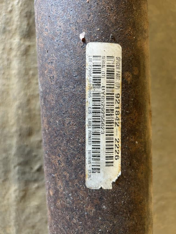 1999 thru 2009 GMC Envoy, Chevrolet Trailblazer, Chevrolet Blazer S10 Jimmy S15, Isuzu Ascender and 2 more Drive Shaft Rear