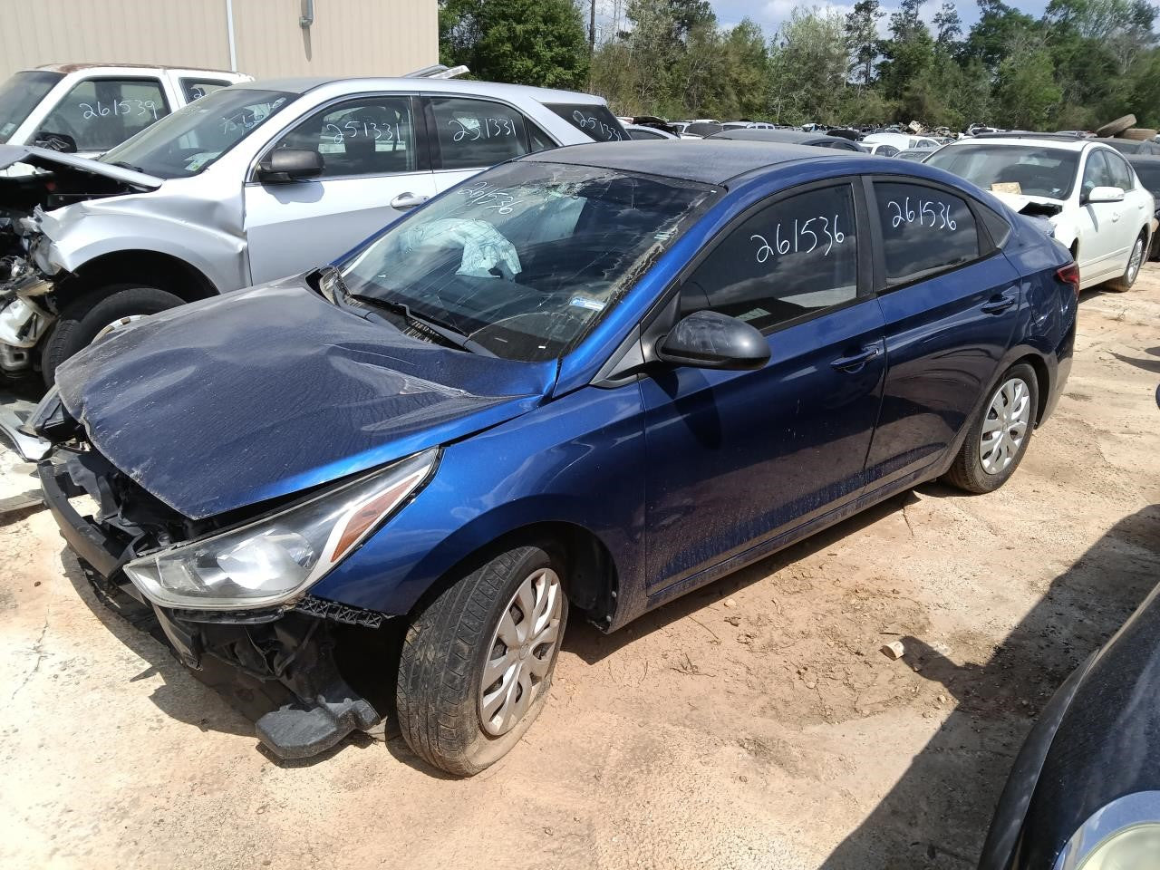 Donor vehicle 2019 Hyundai Accent (Stock #261536)