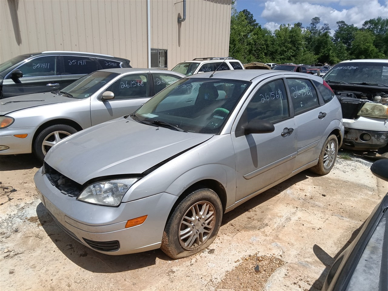 Donor vehicle 2006 Ford Focus (Stock #261569)