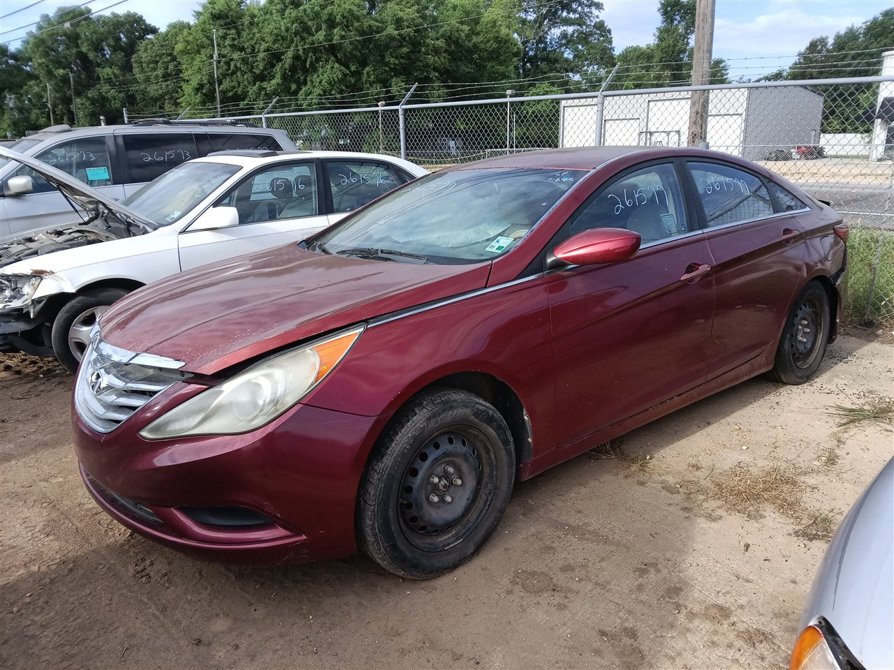 Donor vehicle 2012 Hyundai Sonata (Stock #261577)
