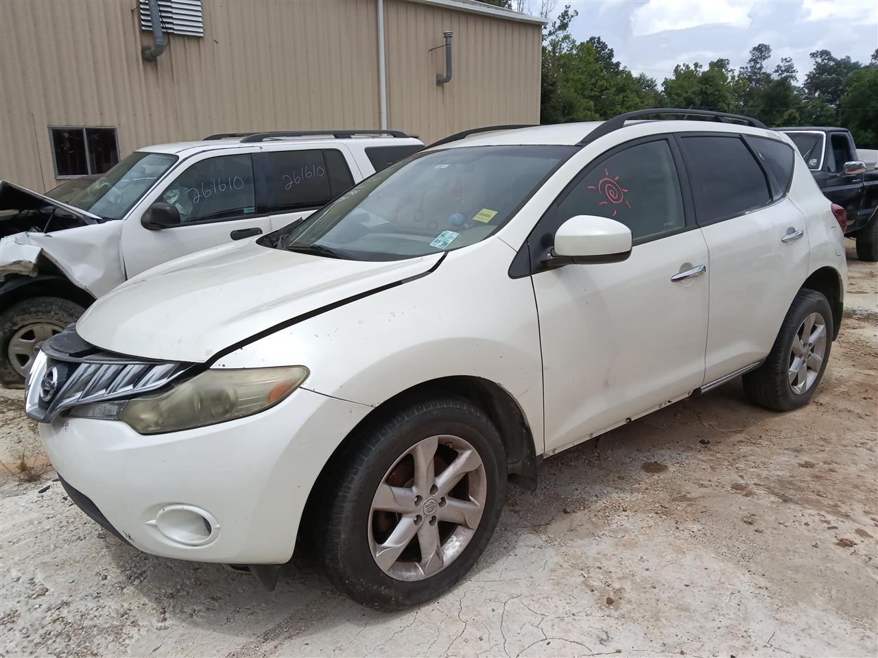 Donor vehicle 2009 Nissan Murano (Stock #261611)
