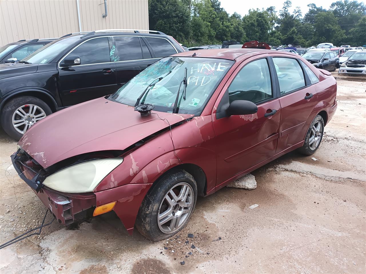 Donor vehicle 2001 Ford Focus (Stock #261624)