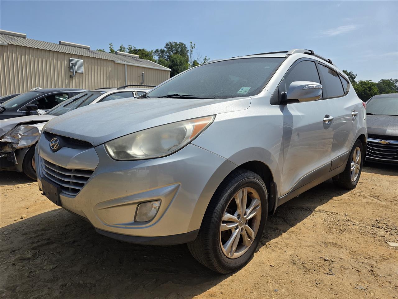 Used OEM Radiator Core Support from 2013 Hyundai Tucson