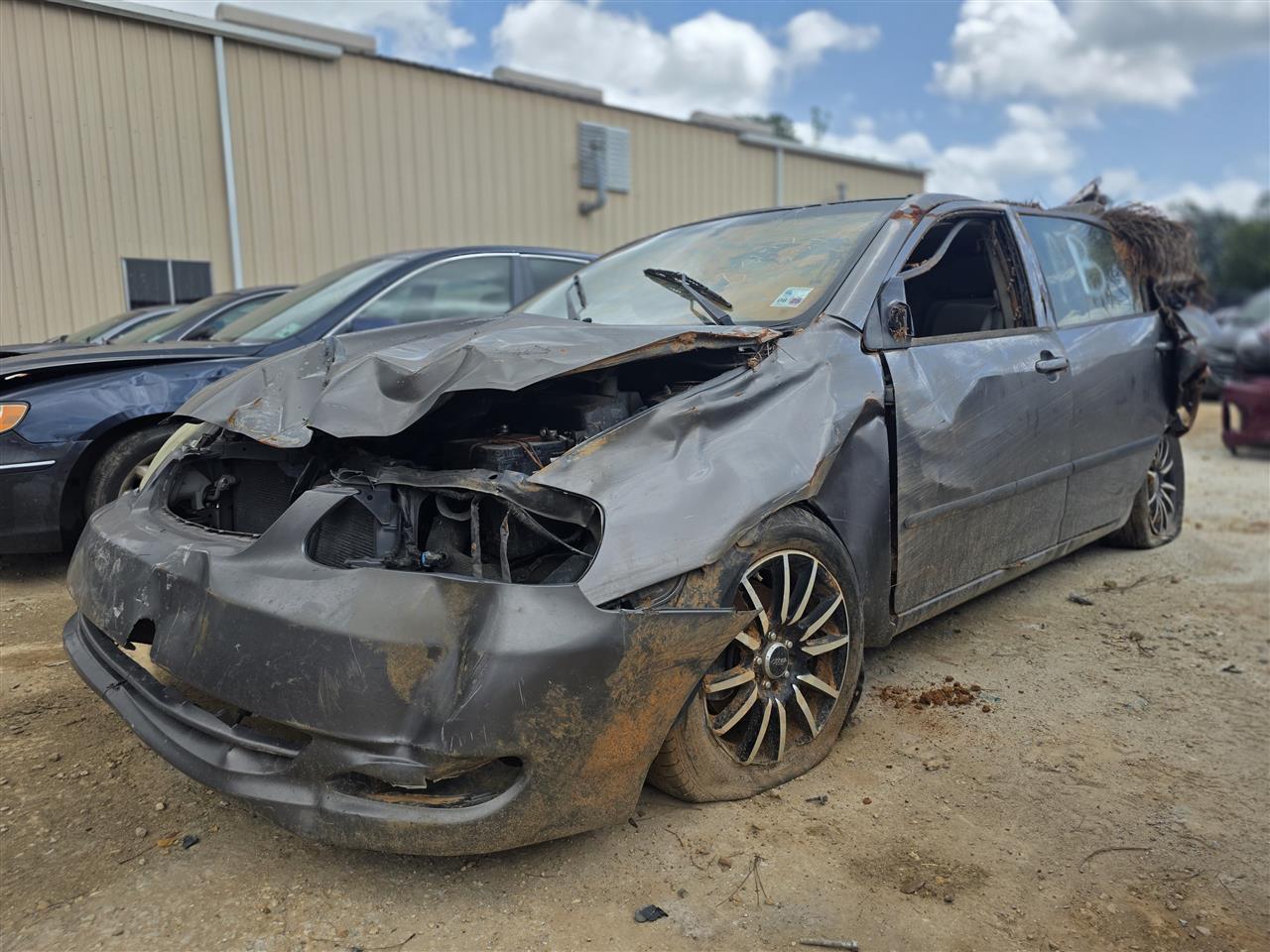 Used OEM Passenger Side Right Door Assembly, Front from 2007 Toyota