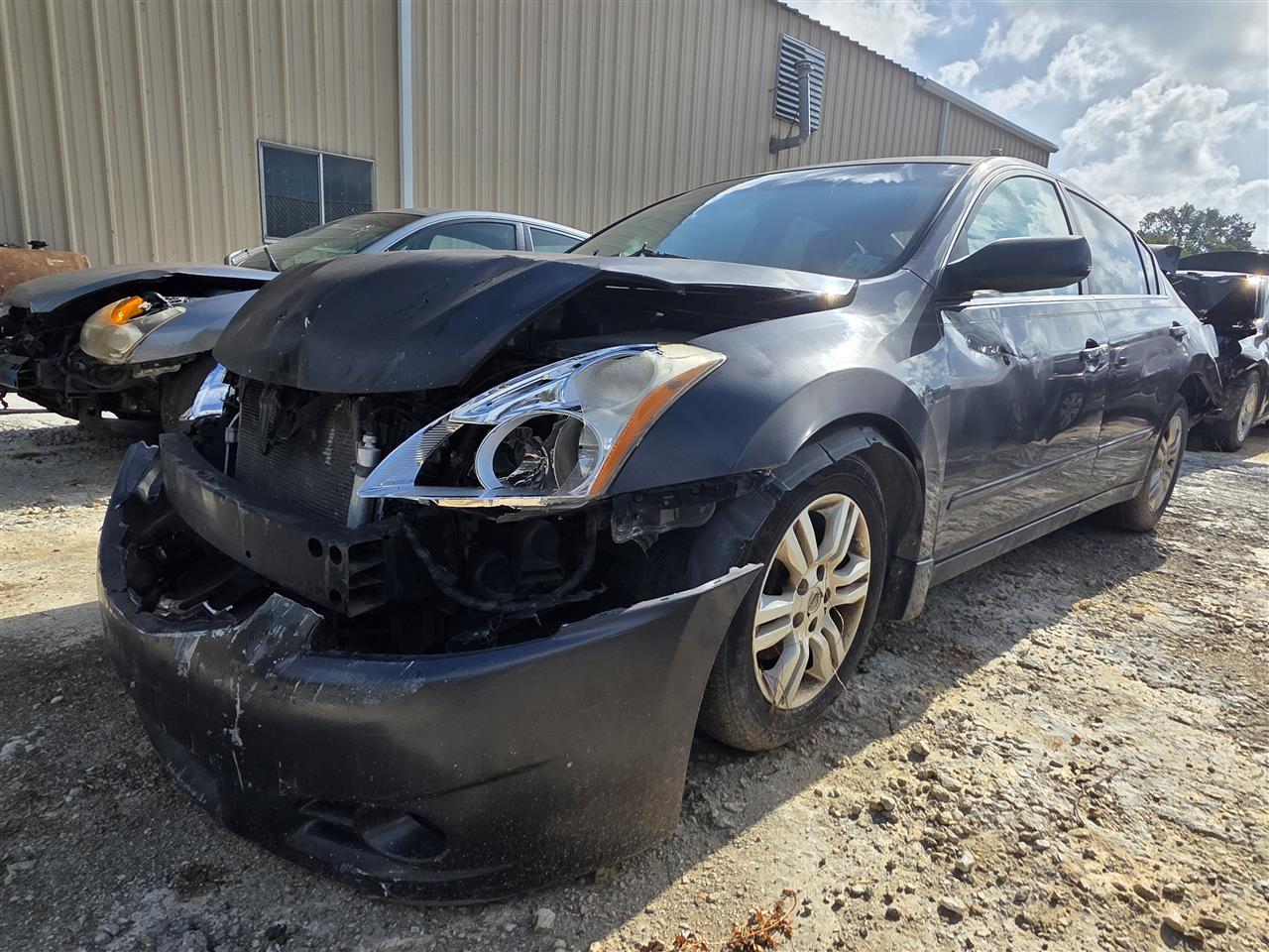 Used OEM Passenger Side Right Door Assembly, Front from 2012 Nissan Altima