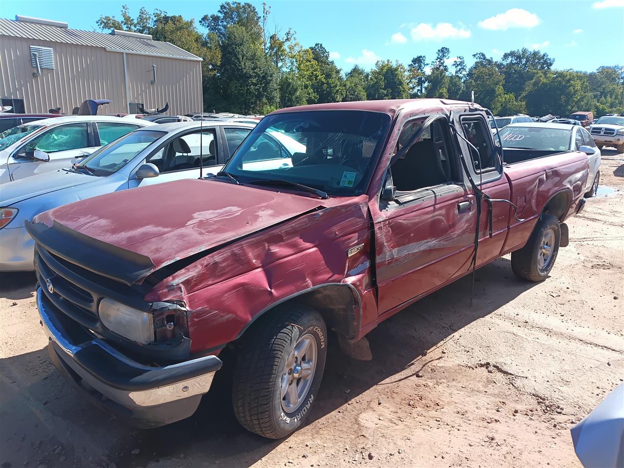 Donor vehicle 1996 Mazda B-2300 (Stock #261695)