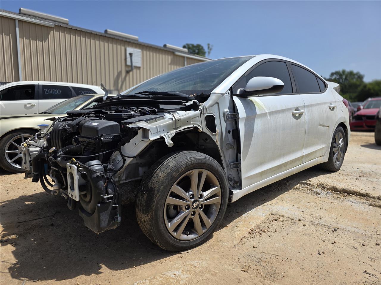 Donor vehicle 2017 Hyundai Elantra (Stock #261704)