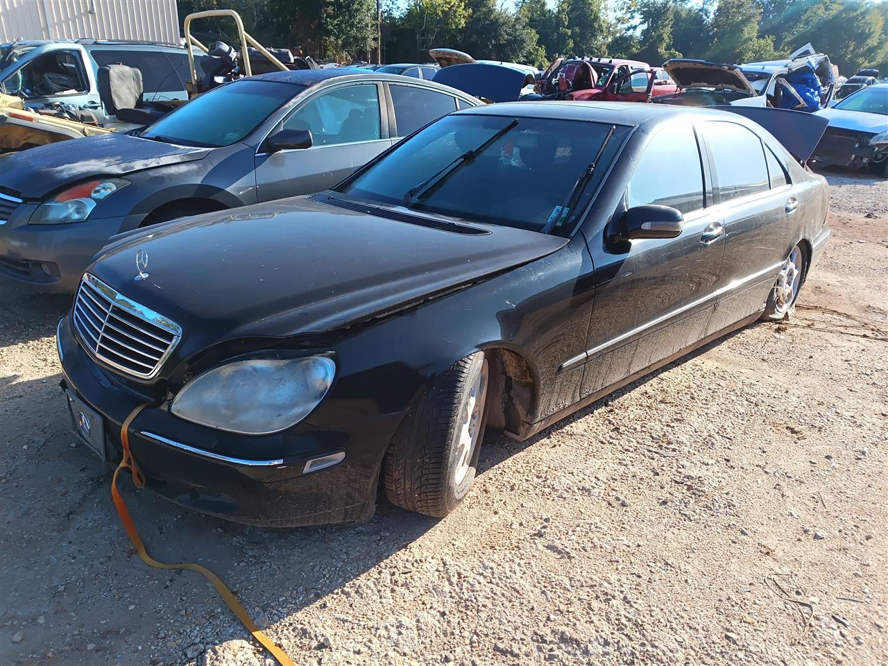 Donor vehicle 2002 Mercedes S-Class (Stock #261734)