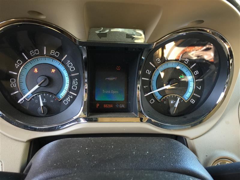 2011 Buick Lacrosse Speedometer Instrument Gauge Cluster MPH and KPH opt UMN ID 20932076