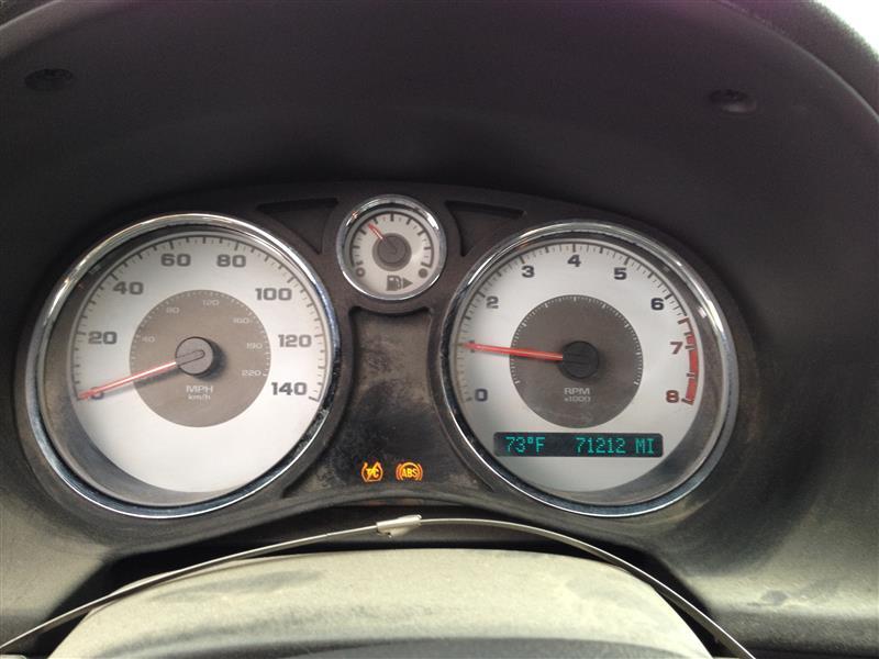 2005 2006 Chevrolet Cobalt, Pontiac Pursuit Speedometer Instrument Gauge Cluster