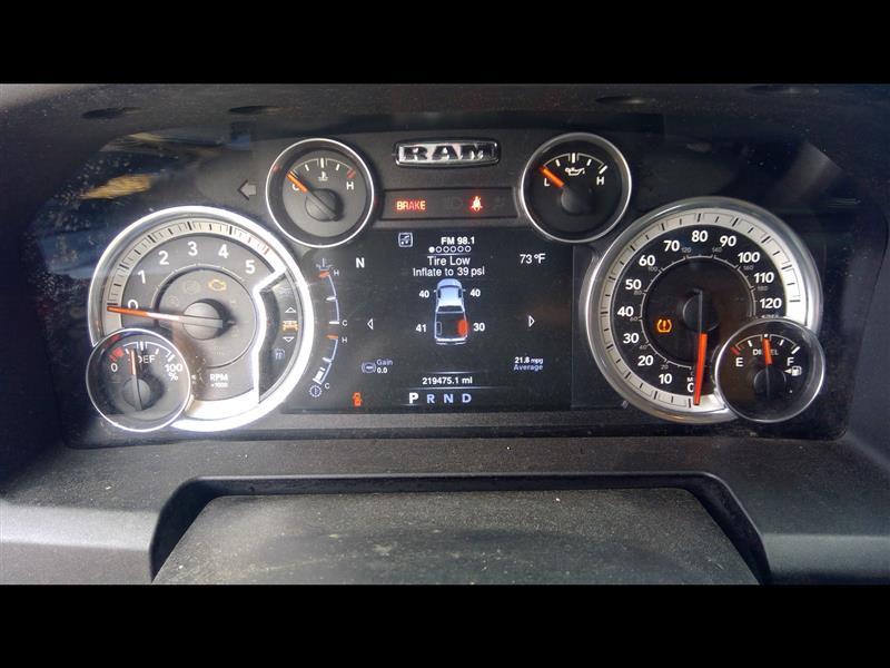 2016 Dodge 1500 Speedometer Instrument Gauge Cluster MPH 120 7 information display screen