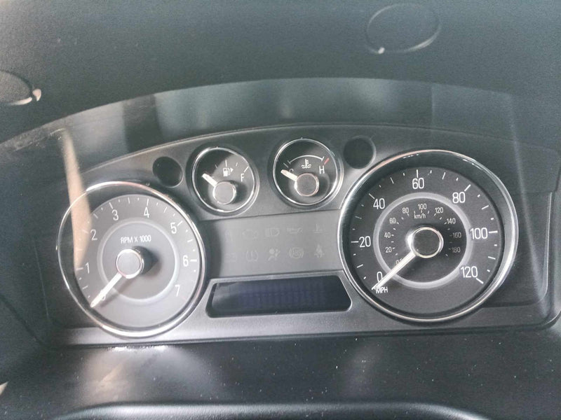2009 Ford Flex Speedometer Instrument Gauge Cluster MPH black face and silver rings