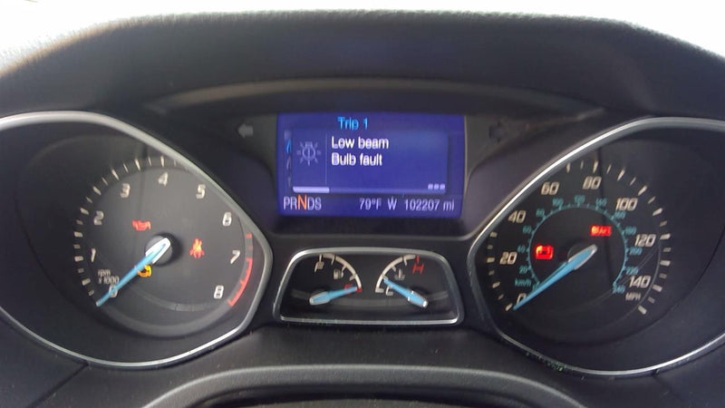 2013 2014 Ford Focus Speedometer Instrument Gauge Cluster gasoline without turbo MPH