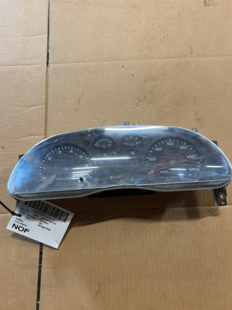 2007 Ford Ranger Speedometer Instrument Gauge Cluster MPH tachometer black faced gauges