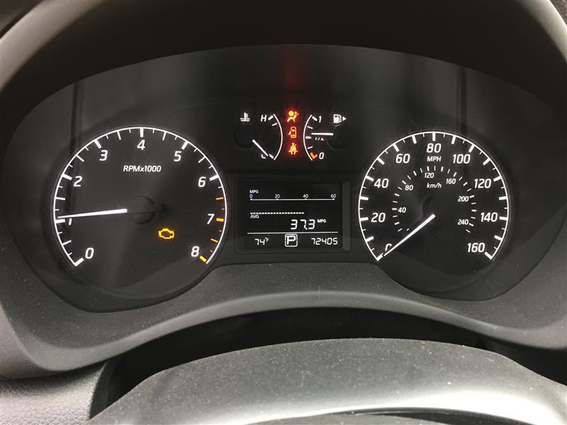 2017 2018 2019 Nissan Sentra Speedometer Instrument Gauge Cluster