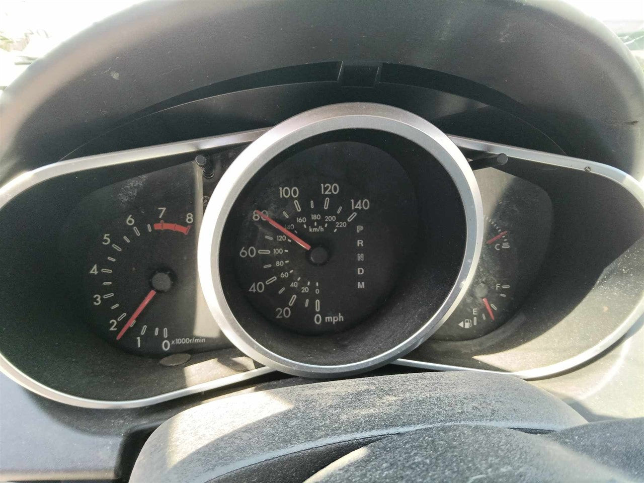2007 2008 2009 Mazda CX7 Speedometer Instrument Gauge Cluster MPH without Black out option