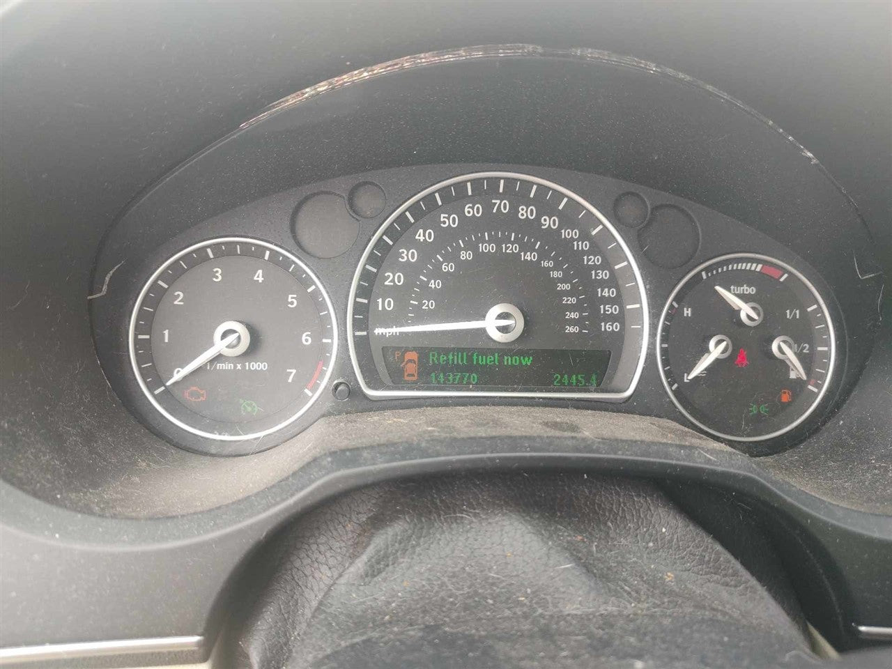 2007 2008 2009 2010 Saab 9 3 Speedometer Instrument Gauge Cluster