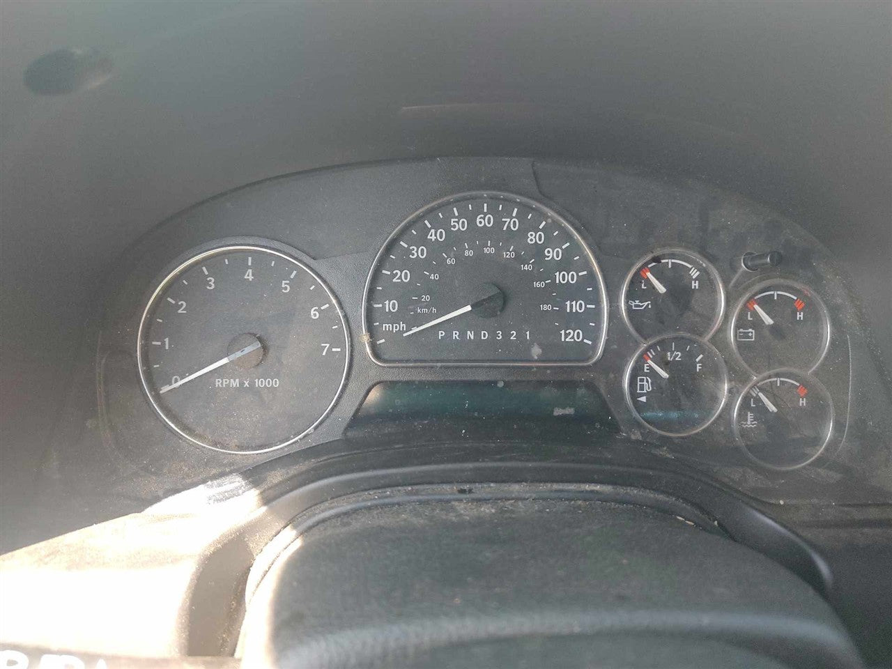 2007 Saab 9 7X Speedometer Instrument Gauge Cluster MPH
