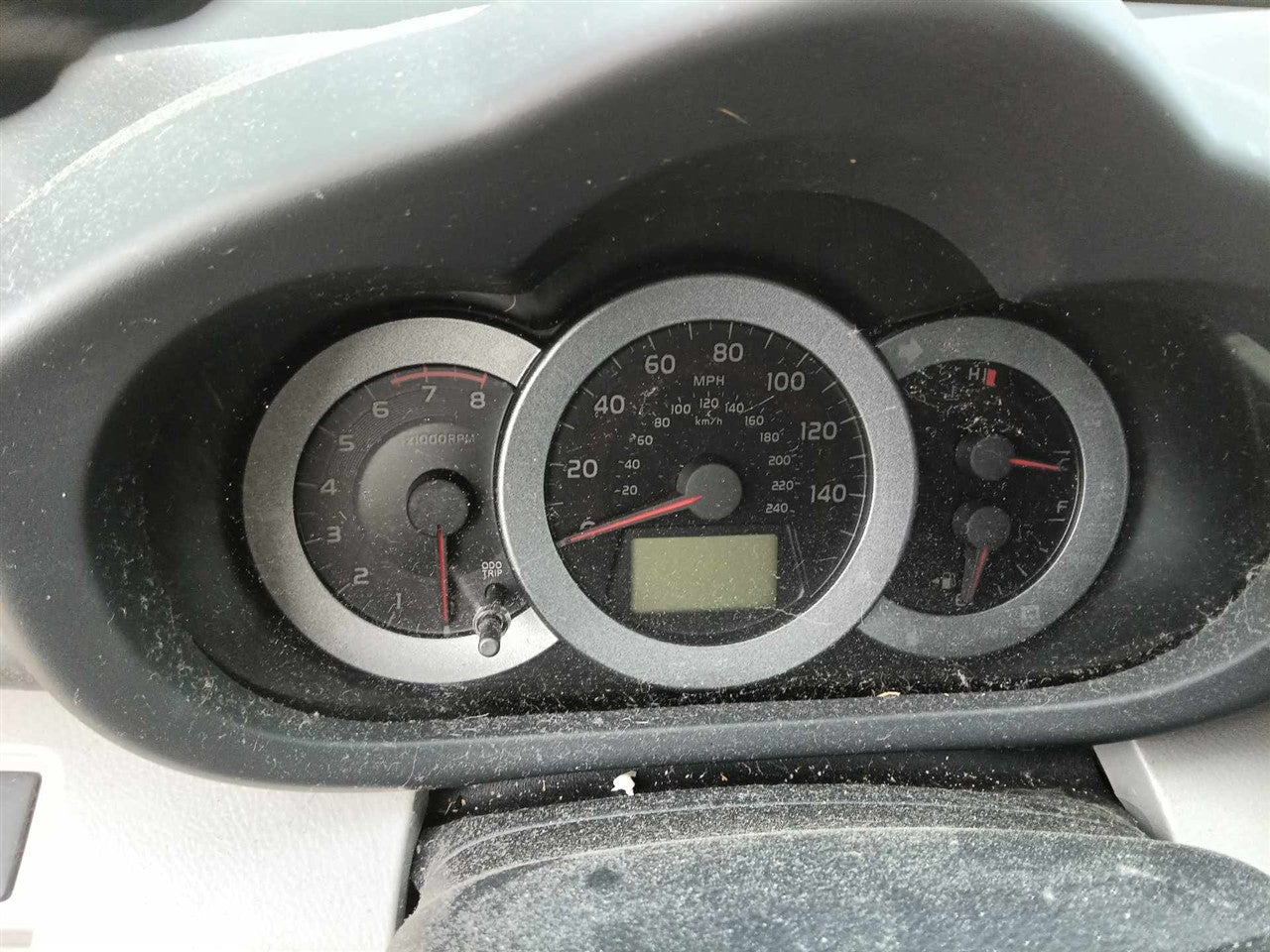 2009 Toyota RAV4 Speedometer Instrument Gauge Cluster MPH 6 cylinder Japan built