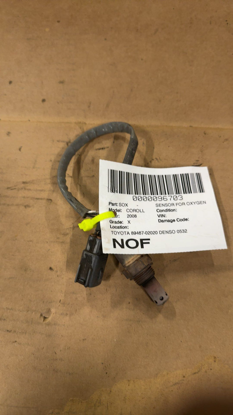 2008 Toyota Corolla Drivetrain Sensor