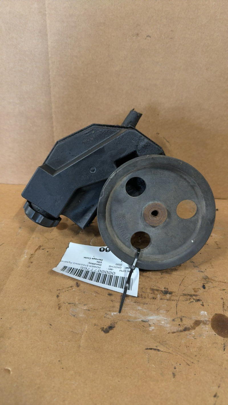 1999 2000 2001 Jeep Grand Cherokee Power Steering Pump 6 Cylinder 4.0L