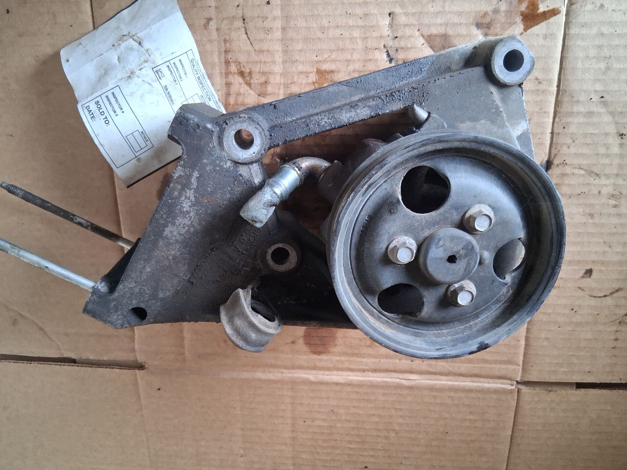 2005 thru 2010 Ford Mustang Power Steering Pump 4.0L 6 Cylinder SOHC