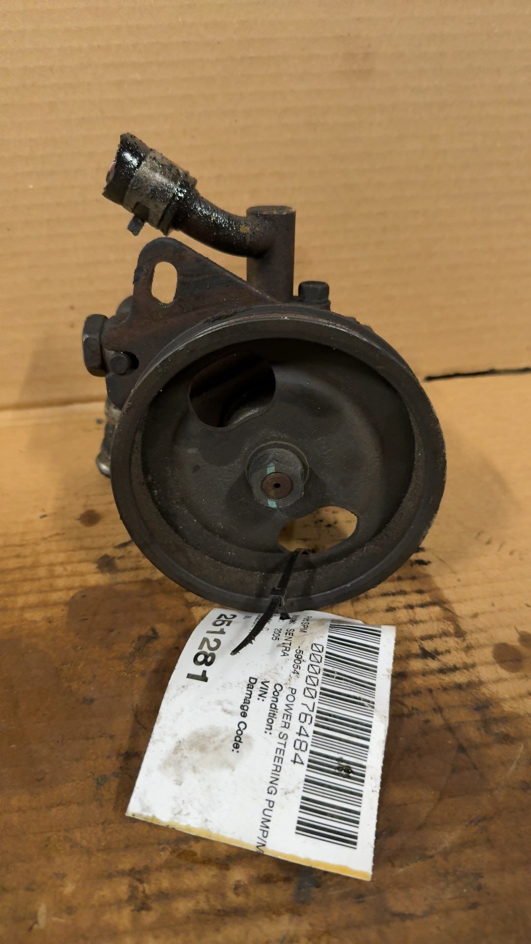 2003 2004 2005 2006 Nissan Sentra Power Steering Pump 1.8L