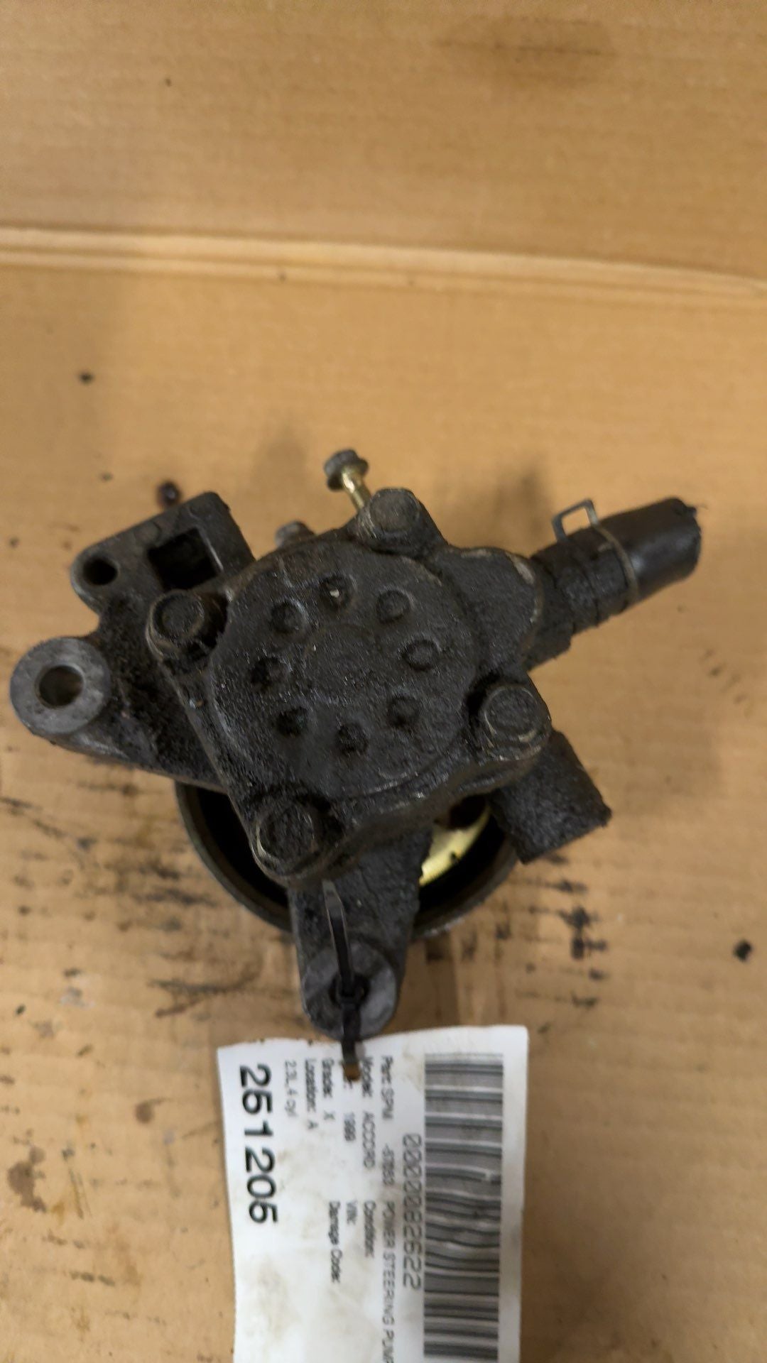 1998 thru 2002 Honda Accord Power Steering Pump 2.3L 4 Cylinder
