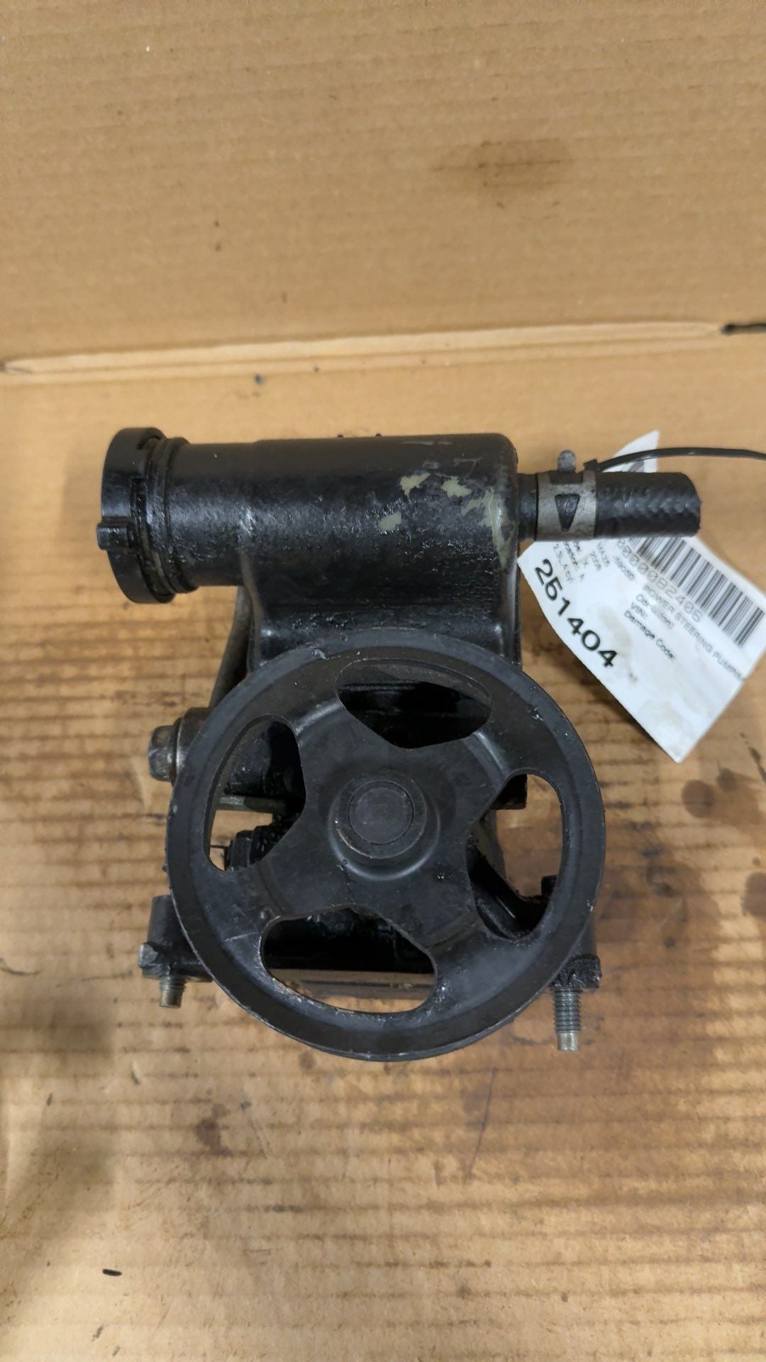 2003 thru 2008 Mazda 6 Power Steering Pump 2.3L 4 Cylinder