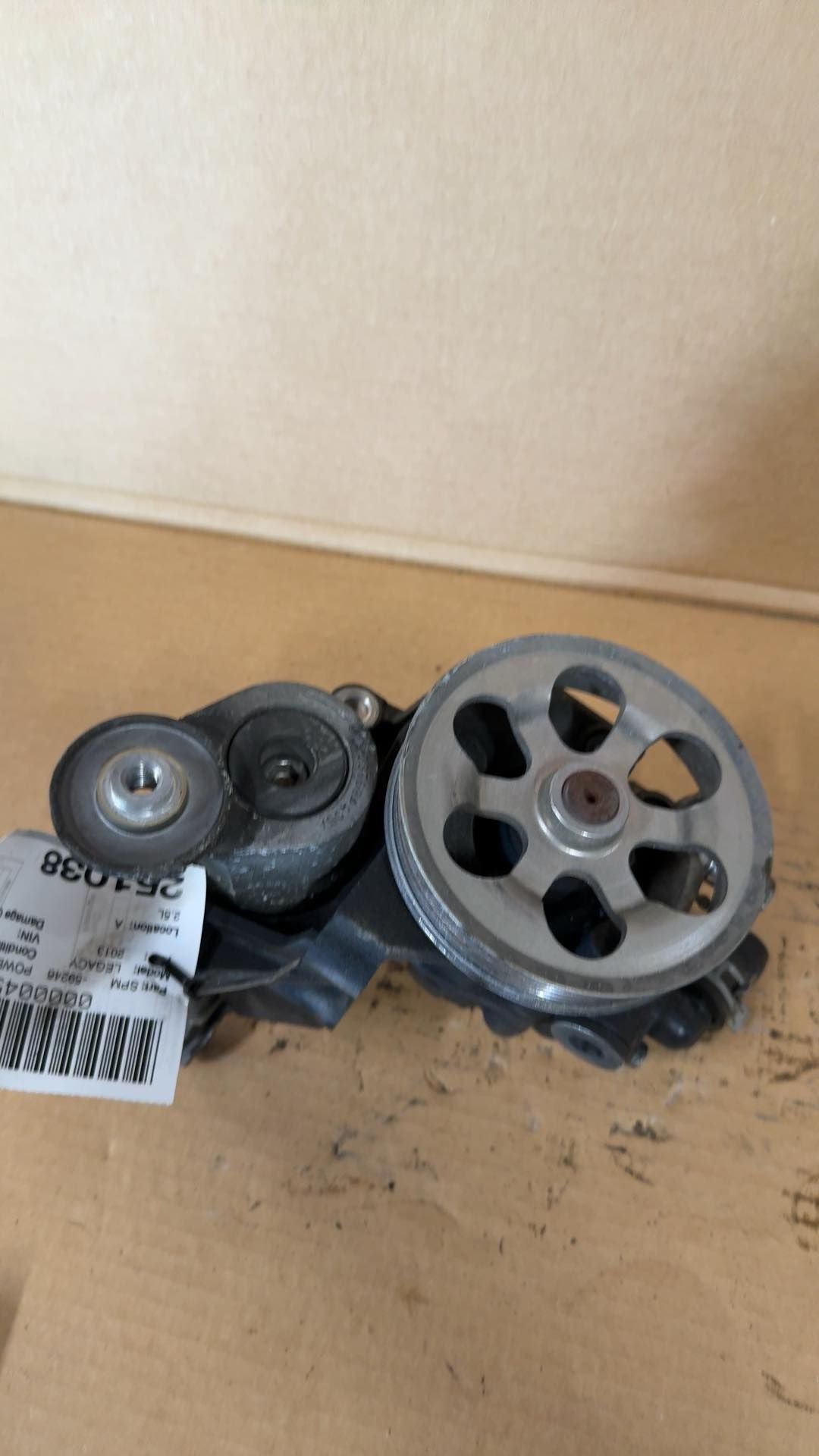 2013 2014 Subaru Legacy Power Steering Pump 2.5L