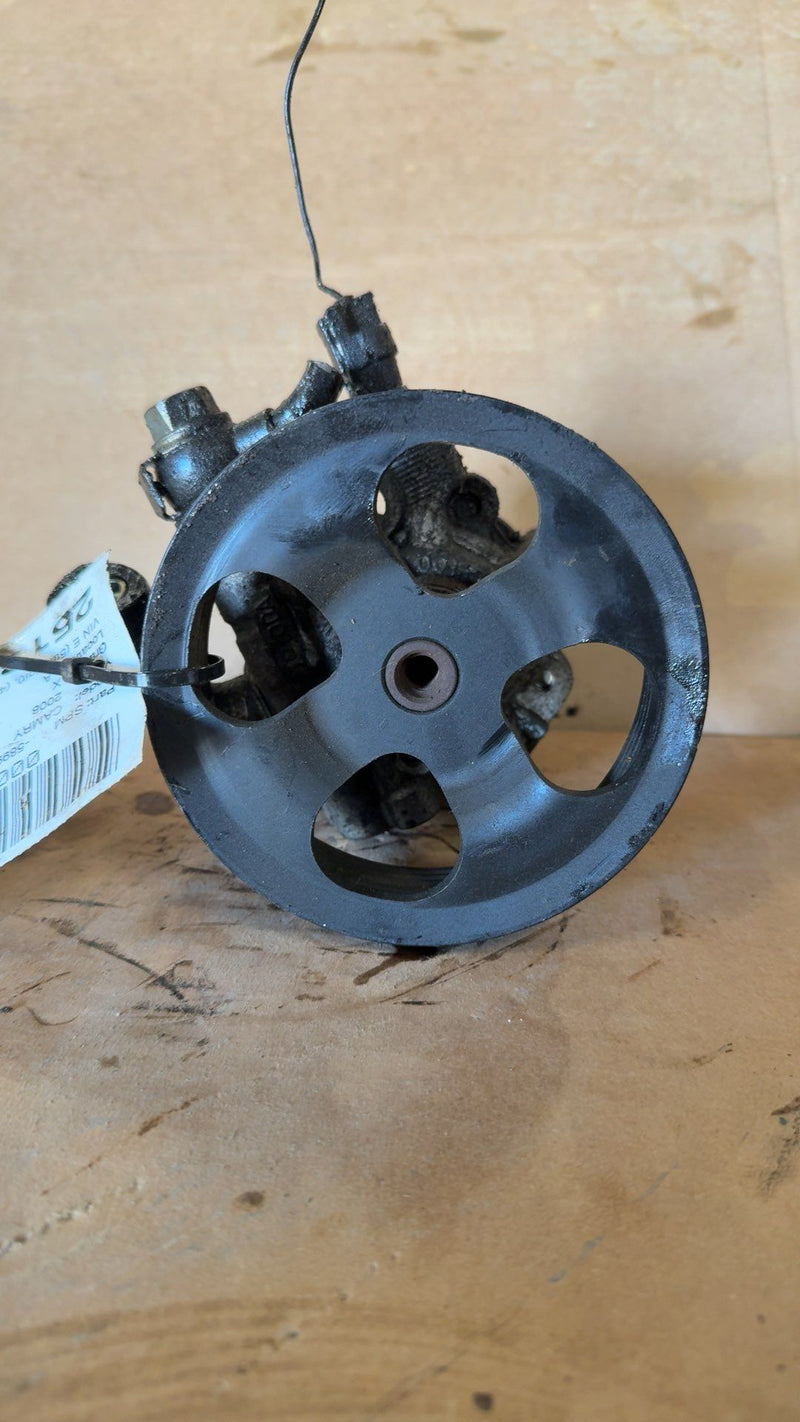 2002 thru 2009 Toyota Camry, Toyota Solara Power Steering Pump VIN E 4 cylinder