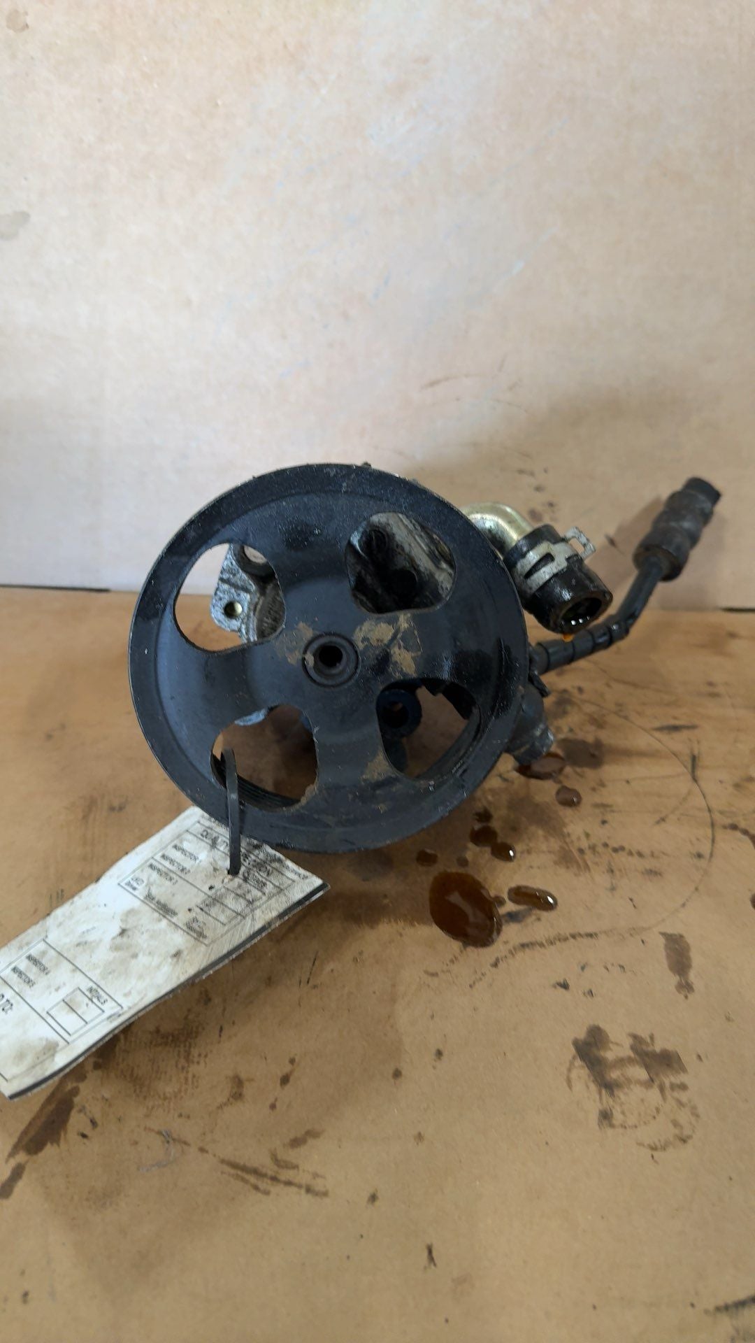2002 thru 2009 Toyota Camry, Toyota Solara Power Steering Pump 4 cylinder