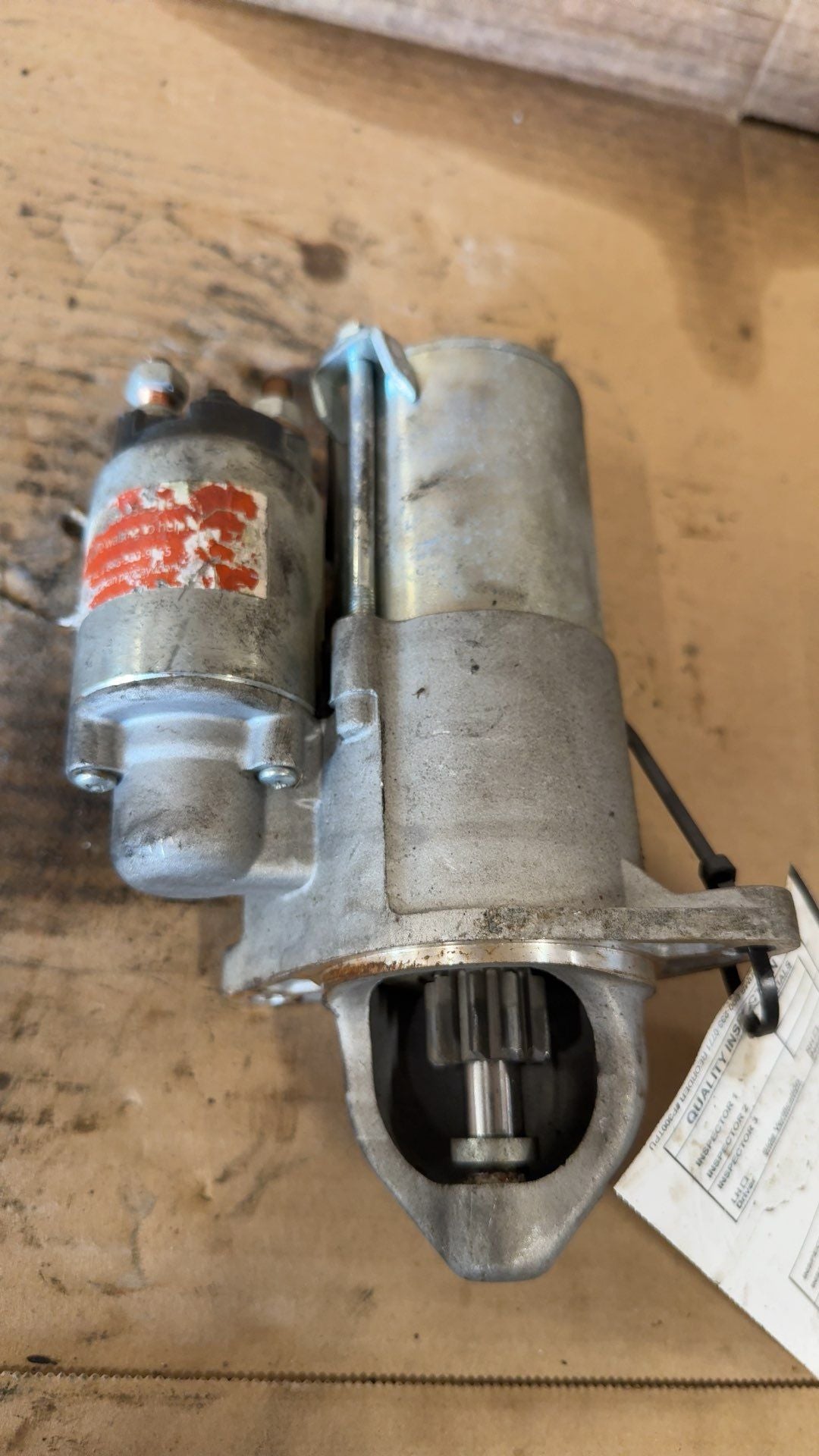 2011 thru 2018 Chevrolet Sonic, Chevrolet Cruze, Chevrolet Trax Engine Starter Motor 1.8L 4 Cylinder