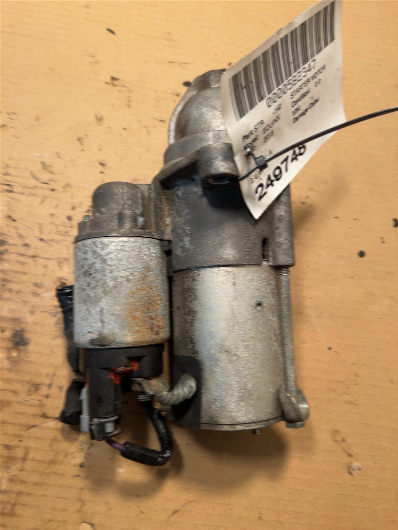 2007 thru 2017 Chevrolet Equinox, GMC Terrain, Chevrolet Malibu, Buick Lacrosse and 14 more Engine Starter Motor 2.4L