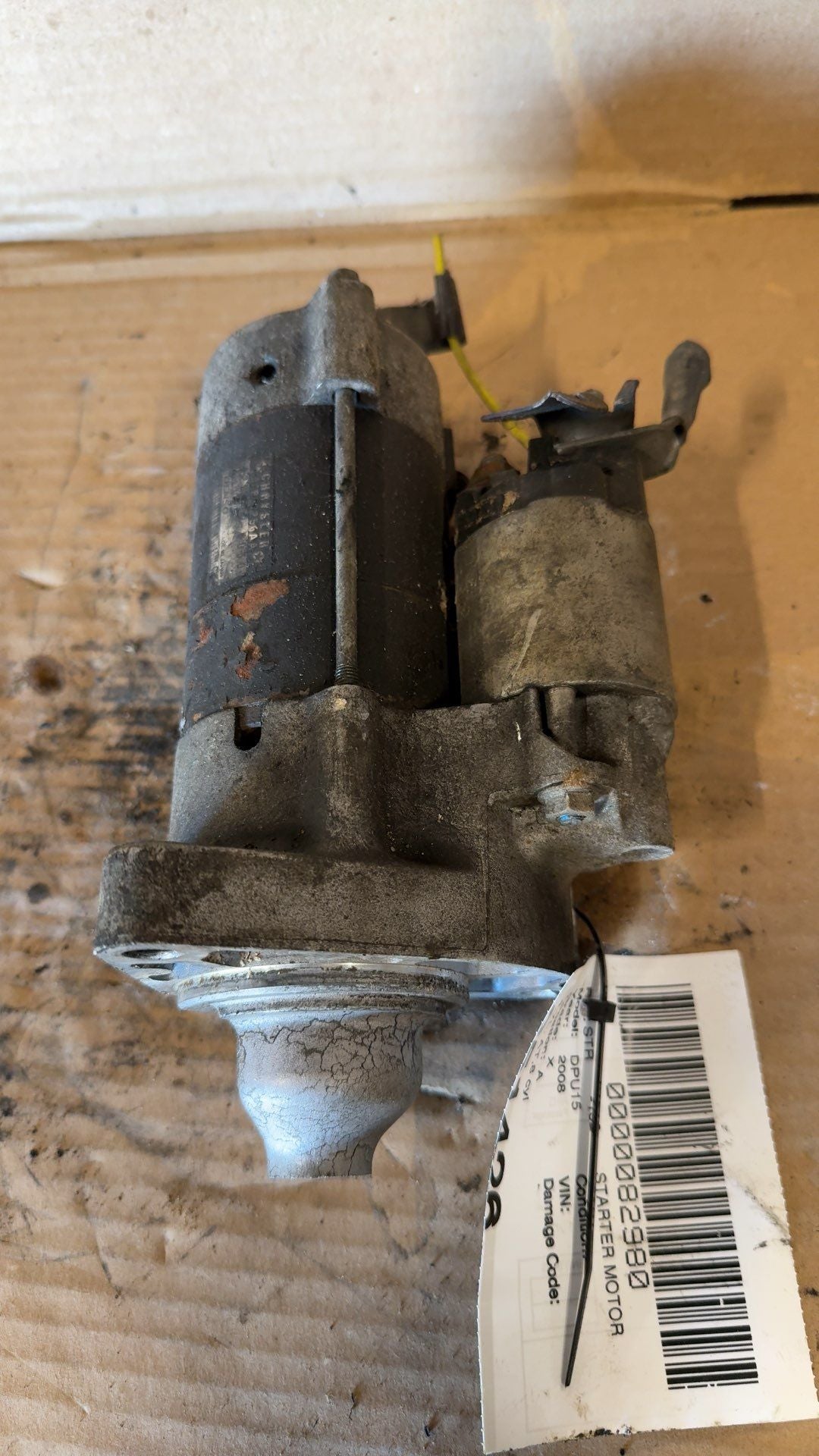 2006 thru 2013 Dodge 1500, Dodge Dakota, Dodge Durango, Mitsubishi Raider Engine Starter Motor 4.7L 8 Cylinder