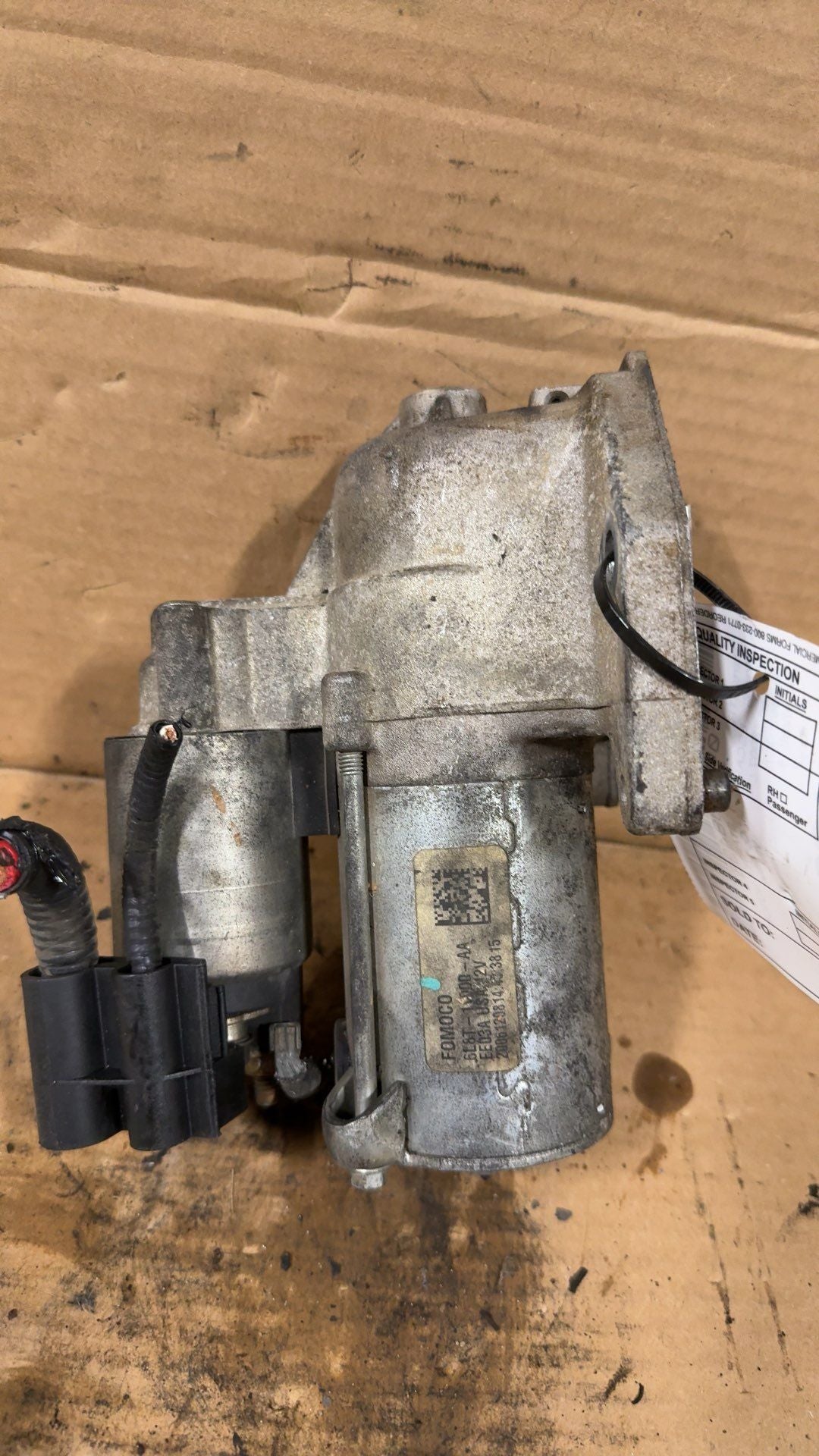 2005 thru 2011 Ford Escape, Mazda Tribute, Mercury Mariner Engine Starter Motor 3.0L 6 Cylinder