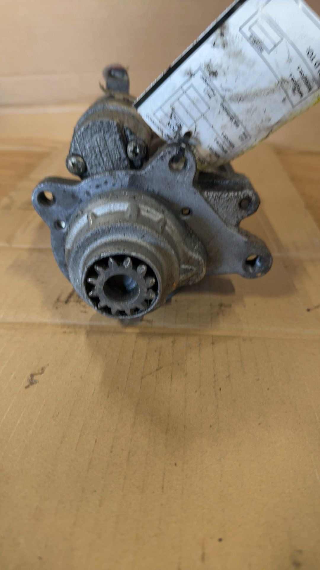 2003 thru 2010 Ford E350 Van, Ford F250SD, Ford F350SD, Ford Excursion and 2 more Engine Starter Motor 6.0L 8 Cylinder diesel