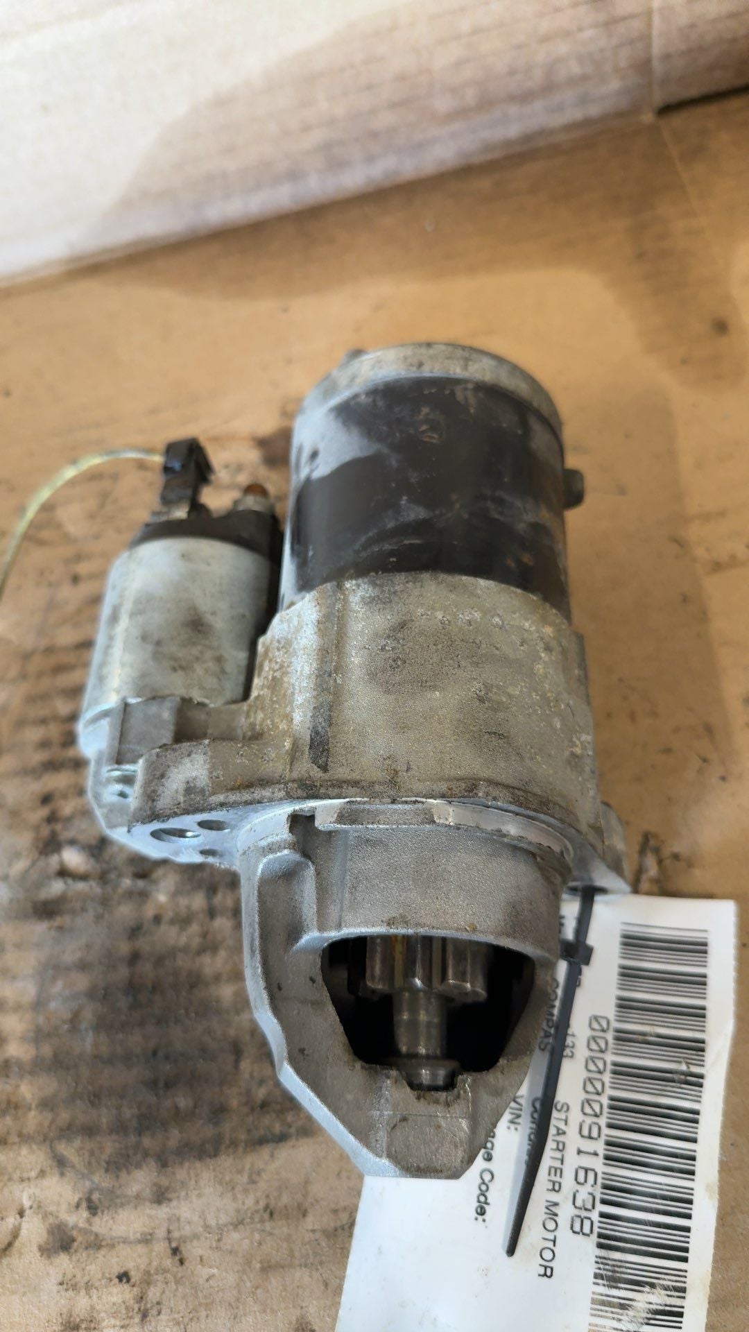 2007 thru 2020 Dodge Journey, Jeep Compass, Jeep Patriot, Dodge Caliber and 2 more Engine Starter Motor 4 Cylinder