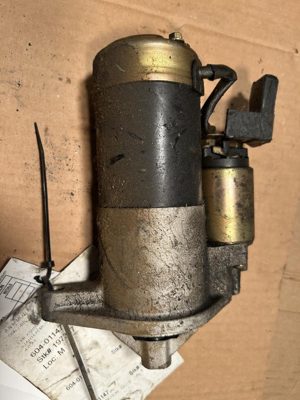 1994 thru 1998 Jeep Cherokee, Jeep Grand Cherokee, Jeep Wrangler Engine Starter Motor 6 cylinder